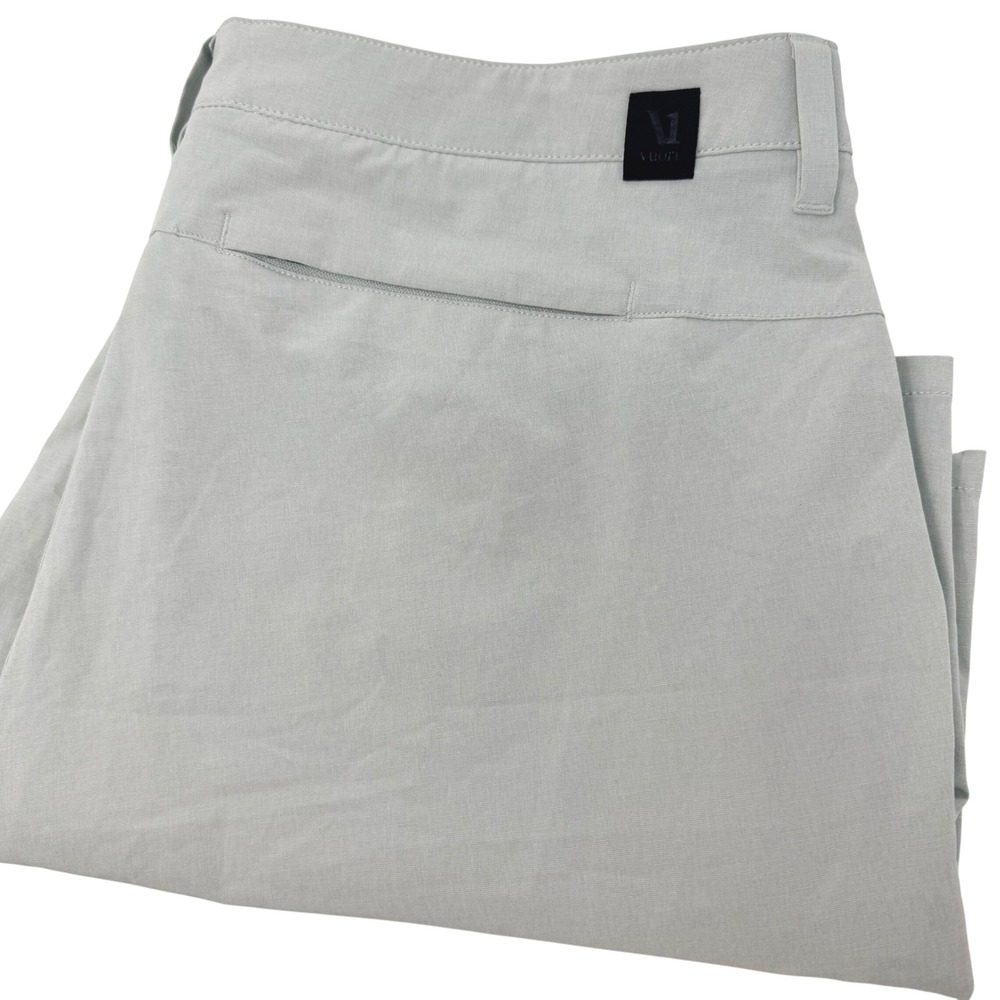 Vuori Mens Aim Shorts‎ Light Grey Technical Stretch Performance V368 Size 38